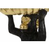 Mauro Ferretti cuenco mono decorativo Ø23x31,5 cm oro negro brillante