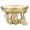 Mauro Ferretti cuenco decorativo pulpo poliresina Ø30x18 cm oro brillante