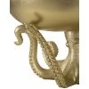 Mauro Ferretti cuenco decorativo pulpo poliresina Ø30x18 cm oro brillante