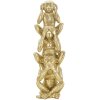 Mauro Ferretti figurita decorativa torre mono Ø10.5x30 cm oro brillante