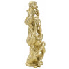 Mauro Ferretti figurita decorativa torre mono Ø10.5x30 cm oro brillante