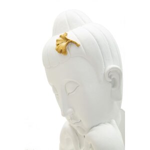 Mauro Ferretti Busto Buda 21,5x13x36 cm oro blanco