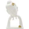 Mauro Ferretti Busto Buda 21,5x13x36 cm oro blanco