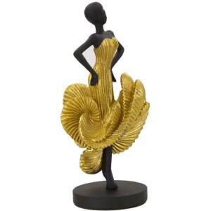 Mauro Ferretti estatuilla bailarina 16,5x15x36 cm negro...