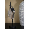Mauro Ferretti figura bailarina 14x14x42,5 cm negro plata
