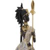 Mauro Ferretti Figura masai con niño 11,5x8,5x46 cm