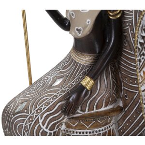 Mauro Ferretti Masai par de figuras 16.5x11.5x38 cm