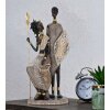 Mauro Ferretti Masai par de figuras 16.5x11.5x38 cm