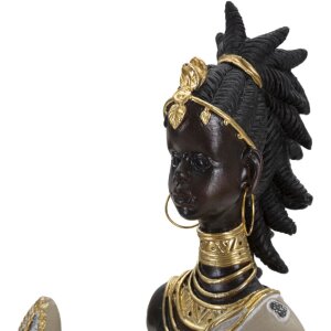Mauro Ferretti Figura masai sentada 13,5x9x24,5 cm