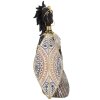 Mauro Ferretti Figura masai sentada 13,5x9x24,5 cm