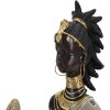 Mauro Ferretti Figura masai sentada 13,5x9x24,5 cm