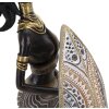 Mauro Ferretti Figura masai sentada 13,5x9x24,5 cm