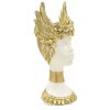 Mauro Ferretti Estatua de Atenea con corona alada 17,5x17x38 oro blanco