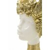 Mauro Ferretti Estatua de Atenea con corona alada 17,5x17x38 oro blanco