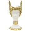 Mauro Ferretti Estatua de Atenea con corona alada 15x14,5x32 oro blanco