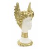 Mauro Ferretti Estatua de Atenea con corona alada 15x14,5x32 oro blanco
