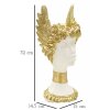 Mauro Ferretti Estatua de Atenea con corona alada 15x14,5x32 oro blanco