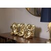 Mauro Ferretti Elefante decorativo Set de 3 No ver oír hablar 15.5x20.5 oro