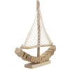 Velero decorativo Mauro Ferretti 45x7x45 natural