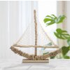 Velero decorativo Mauro Ferretti 45x7x45 natural
