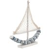 Mauro Ferretti velero decorativo 45x7x45 multicolor