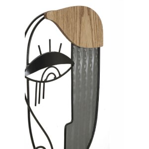 Mauro Ferretti escultura Picassy 24x8.5x49 negro natural