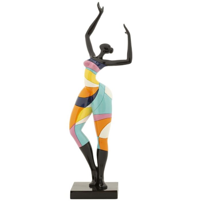 Mauro Ferretti Escultura Bailarina Rubic 12,5x10x38 cm multicolor