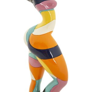 Mauro Ferretti Escultura Bailarina Rubic 12,5x10x38 cm multicolor
