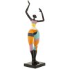 Mauro Ferretti Escultura Bailarina Rubic 12,5x10x38 cm multicolor