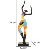 Mauro Ferretti Escultura Bailarina Rubic 12,5x10x38 cm multicolor