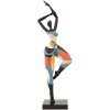 Mauro Ferretti Escultura Bailarina Rubic 11,5x9x38,5 cm multicolor