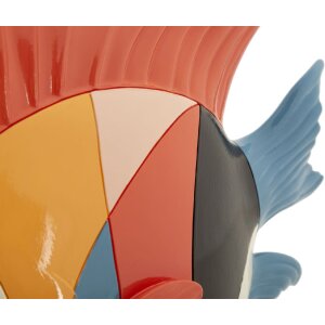 Mauro Ferretti escultura pez Rubic 28x8x25 cm multicolor