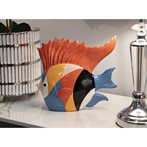 Mauro Ferretti escultura pez Rubic 28x8x25 cm multicolor