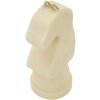 Mauro Ferretti estatuilla decorativa caballo de ajedrez Quarzy 14x13x31 cm oro blanco