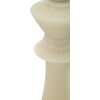 Mauro Ferretti estatuilla decorativa rey de ajedrez Quarzy Ø13x41 cm oro blanco