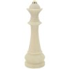 Mauro Ferretti estatuilla decorativa reina del ajedrez Quarzy Ø12x36 cm oro blanco