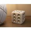 Mauro Ferretti Quarzy cubo 12x12x12 cm oro blanco