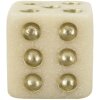 Mauro Ferretti Quarzy cube 8x8x8 cm oro blanco