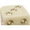 Mauro Ferretti Quarzy cube 8x8x8 cm oro blanco