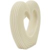 Mauro Ferretti objeto decorativo Lovvy Quarzy 30x7x26 cm blanco