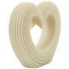 Mauro Ferretti objeto decorativo Lovvy Quarzy 21x6x19 cm blanco