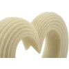 Mauro Ferretti objeto decorativo Lovvy Quarzy 21x6x19 cm blanco