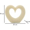 Mauro Ferretti objeto decorativo Lovvy Quarzy 21x6x19 cm blanco