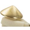 Mauro Ferretti estatuilla decorativa Samurai Toku Quarzy 34x12x30 cm oro blanco
