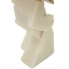 Mauro Ferretti estatuilla decorativa Samurai Toku Quarzy 14x9x24,5 cm oro blanco
