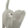 Mauro Ferretti figurita decorativa Sparky gato 17.5x9x26 cm plata
