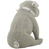 Mauro Ferretti Figurilla decorativa bulldog Sparky 17x11x14 cm plata