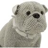Mauro Ferretti Figurilla decorativa bulldog Sparky 17x11x14 cm plata