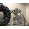 Mauro Ferretti figurita decorativa perro caniche Sparky 15x9.5x15 cm plata