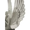 Mauro Ferretti figura decorativa ángel Sparky 24x8x34 cm plata negro